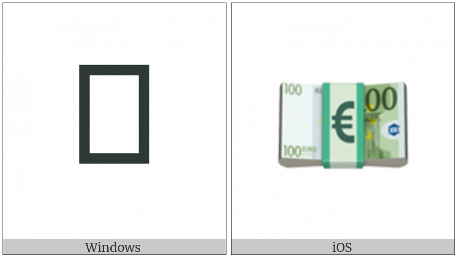 Banknote With Euro Sign on various operating systems