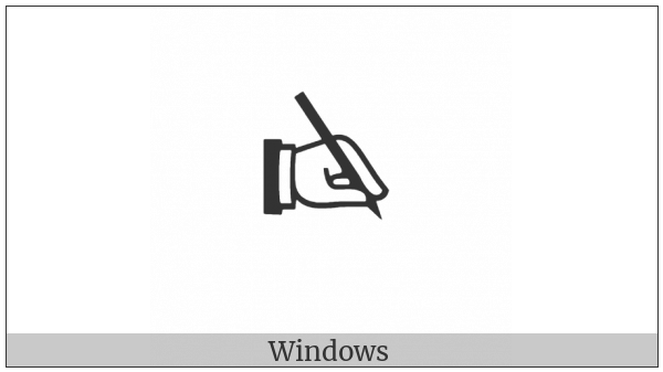 Left Writing Hand on various operating systems