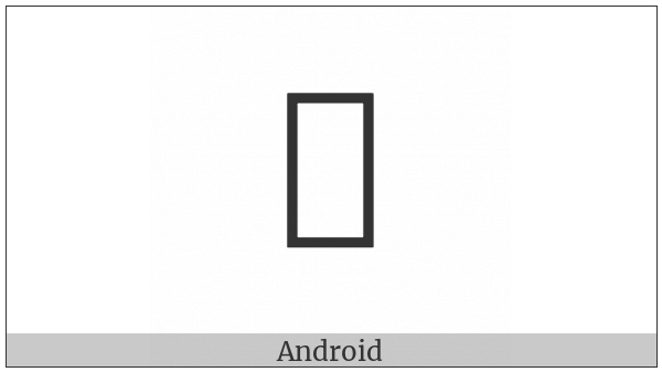 Sideways White Right Pointing Index on various operating systems