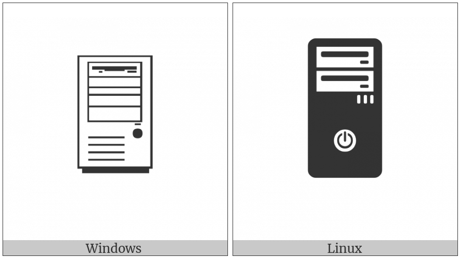 Desktop Computer on various operating systems