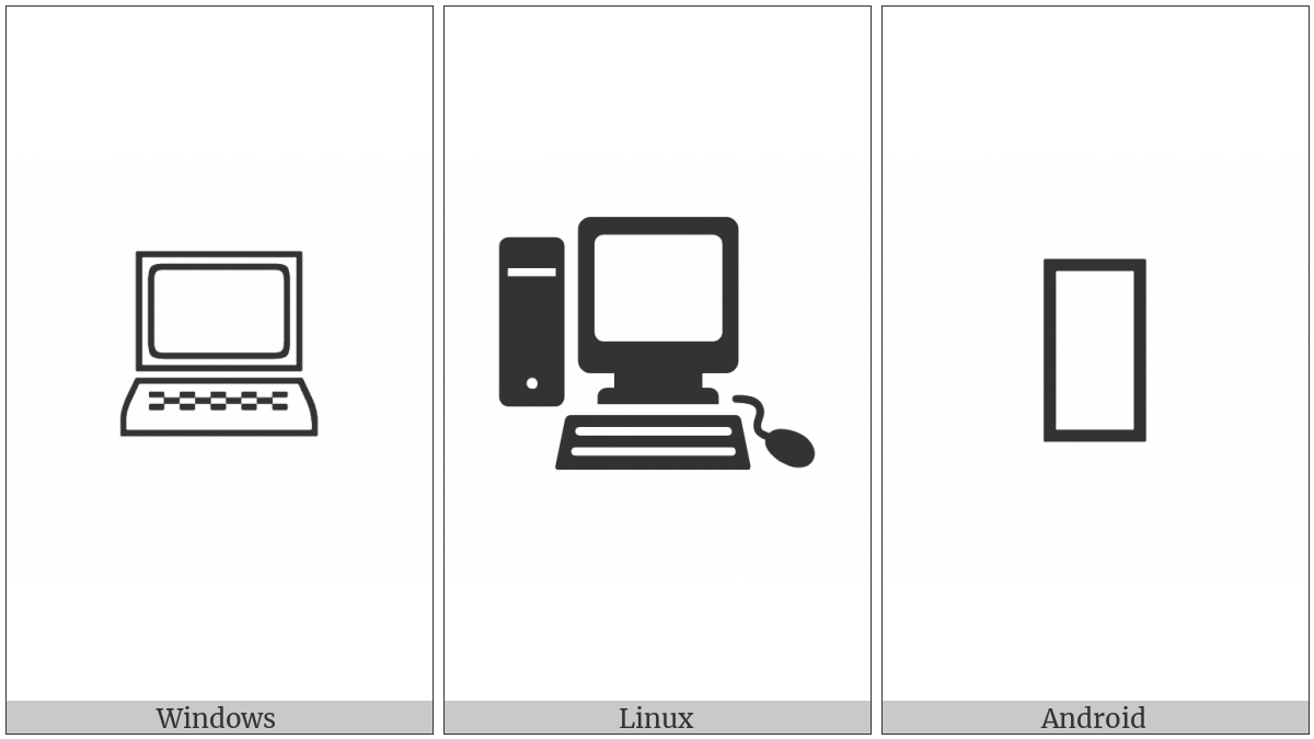 Old Personal Computer on various operating systems
