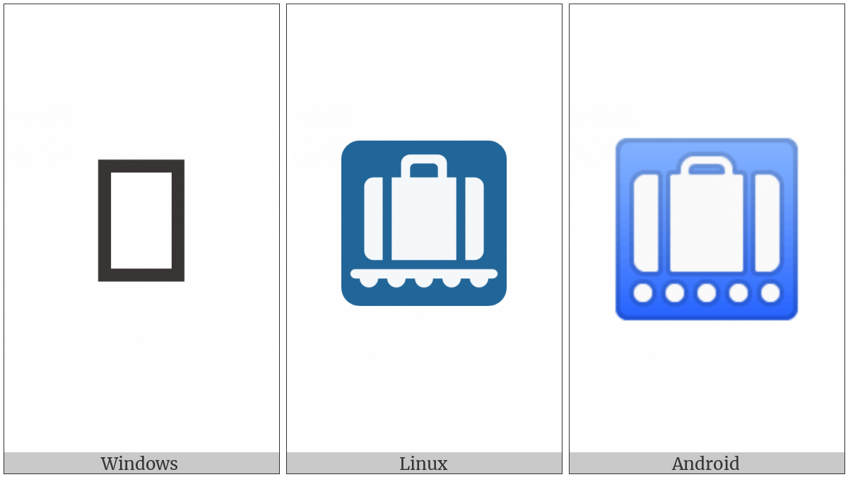 Baggage Claim on various operating systems