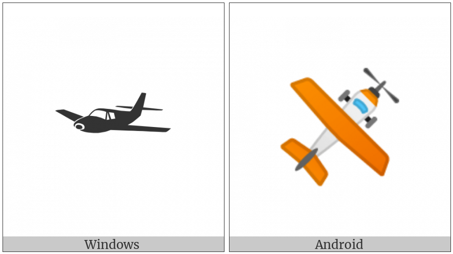 Small Airplane on various operating systems