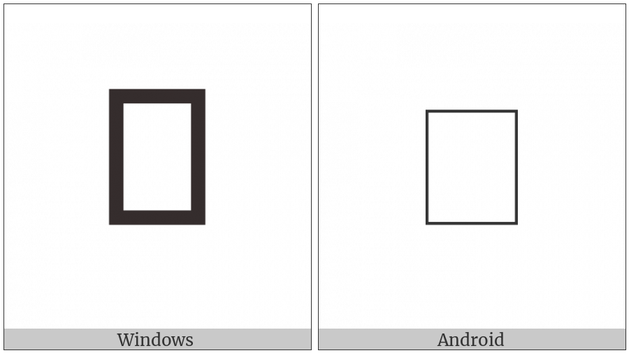 Alchemical Symbol For Auripigment on various operating systems