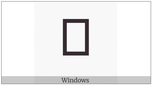 Thin Saltire on various operating systems