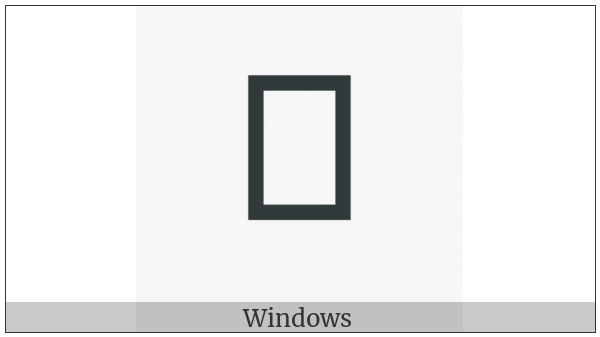 Leftwards Triangle-Headed Arrow With Narrow Shaft on various operating systems