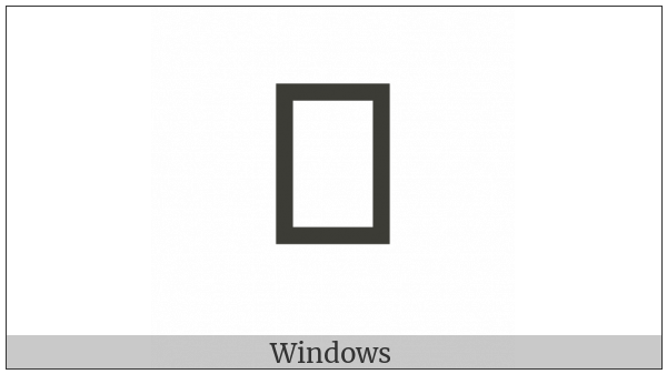 Leftwards Triangle-Headed Arrow With Bold Shaft on various operating systems