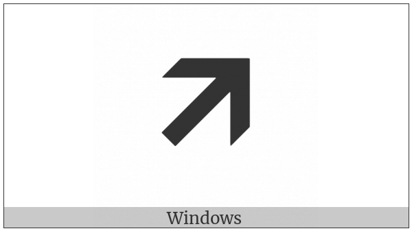 Wide-Headed North East Medium Barb Arrow on various operating systems