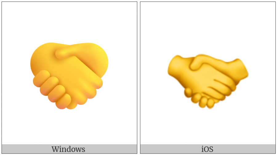 Handshake on various operating systems