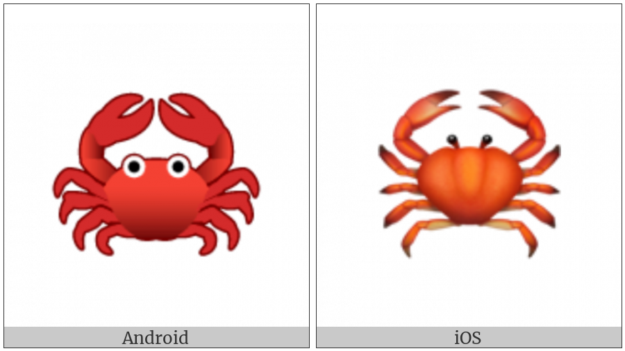 Crab on various operating systems