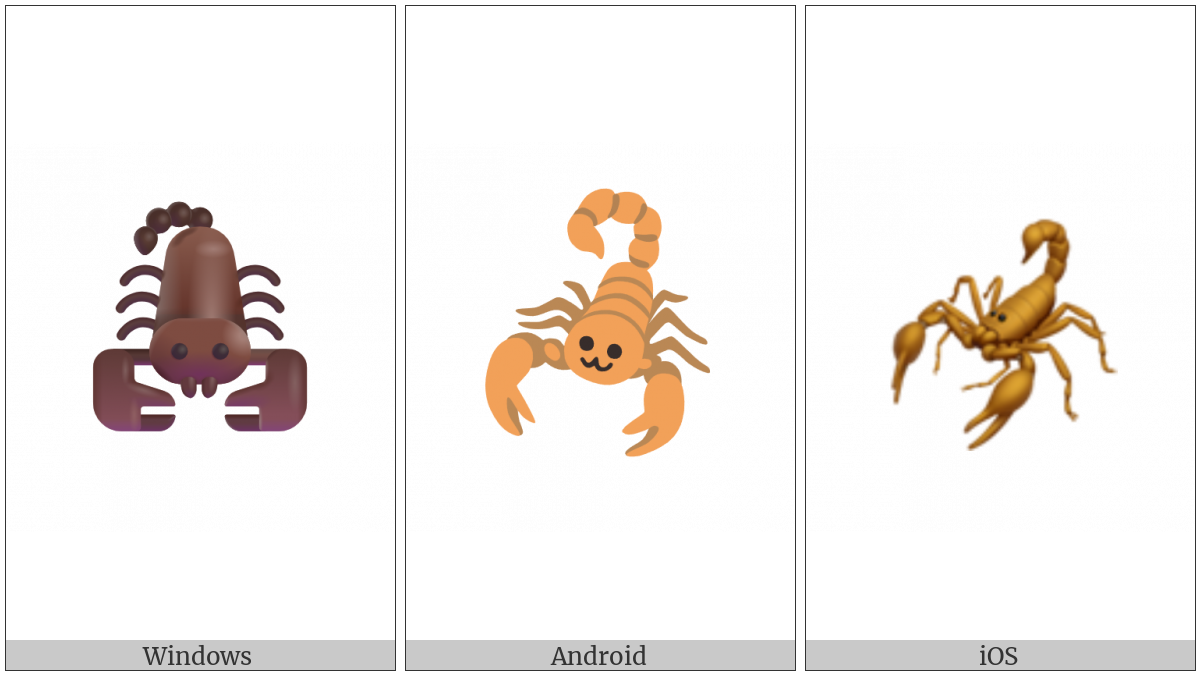 Scorpion on various operating systems