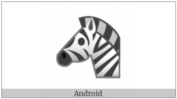 Zebra Face on various operating systems