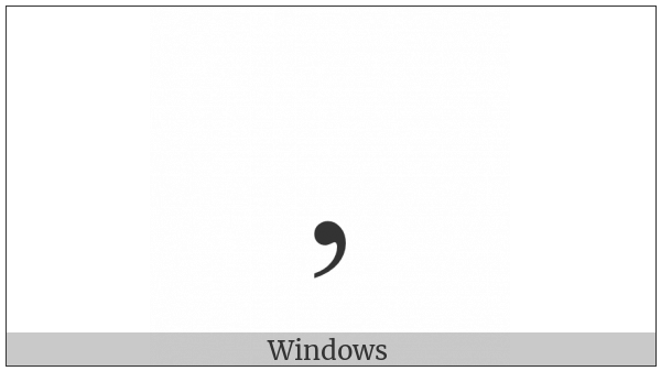 Control Character on various operating systems