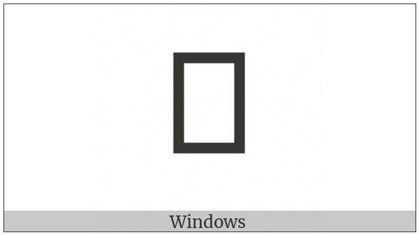 Circled Katakana Sa on various operating systems