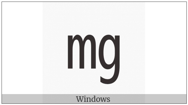 Square Mg on various operating systems
