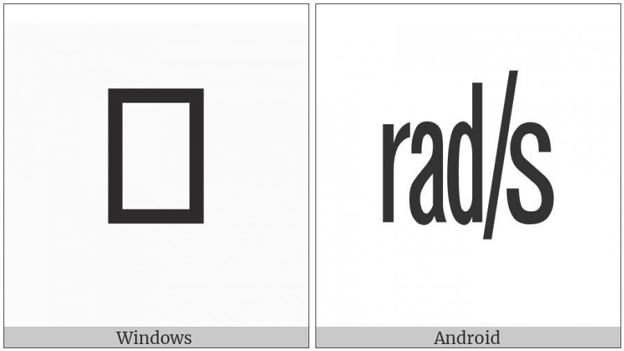 Square Rad Over S on various operating systems