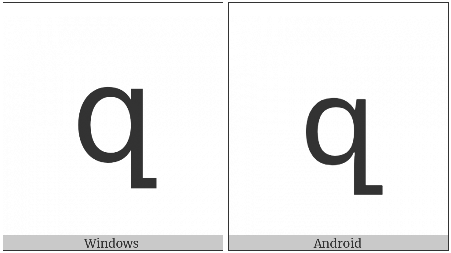 Armenian Small Letter Za on various operating systems