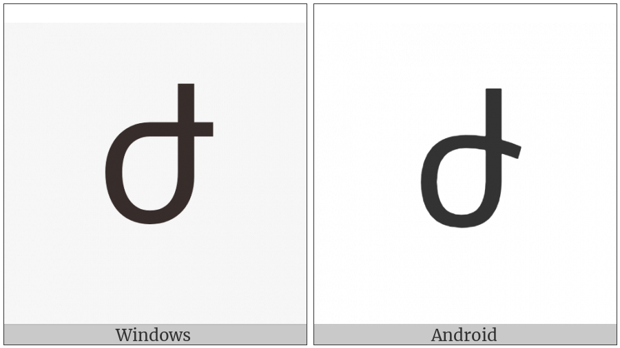 Armenian Small Letter Zhe on various operating systems