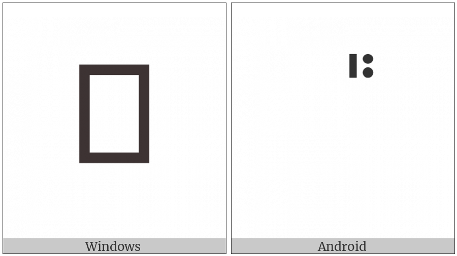 Hebrew Accent Zaqef Gadol on various operating systems