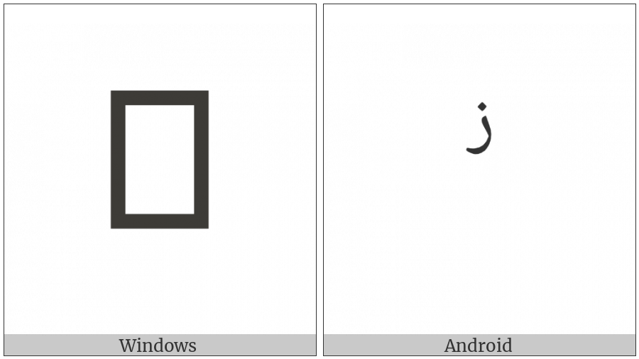 Arabic Small High Zain on various operating systems