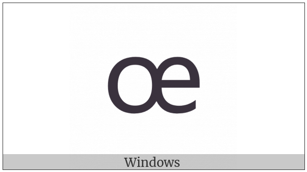 Control Character on various operating systems