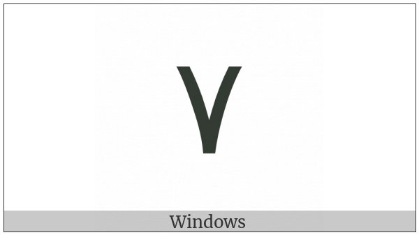 Arabic-Indic Digit Seven on various operating systems