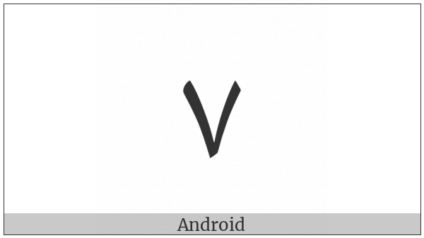Extended Arabic-Indic Digit Seven on various operating systems