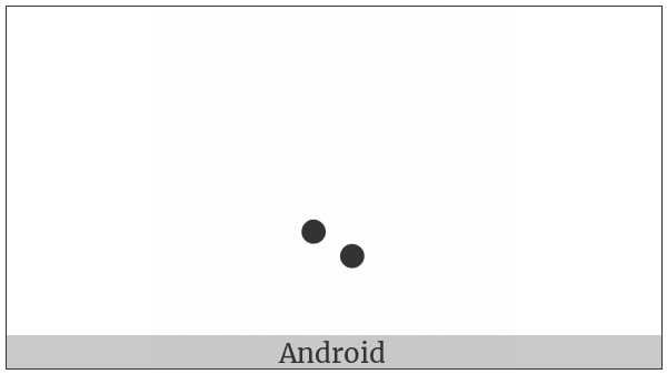 Syriac Colon Skewed Left on various operating systems