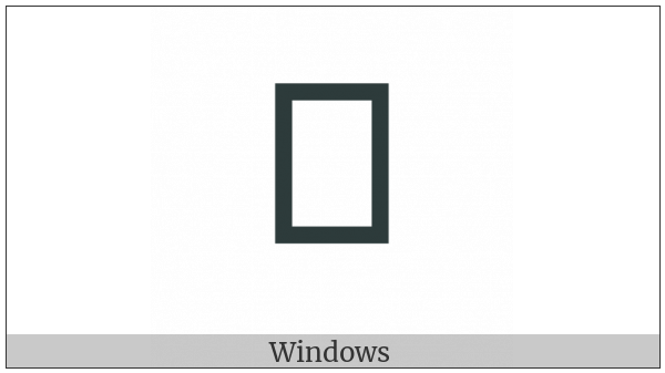 Syriac Letter Qaph on various operating systems