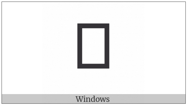 Syriac Esasa Below on various operating systems