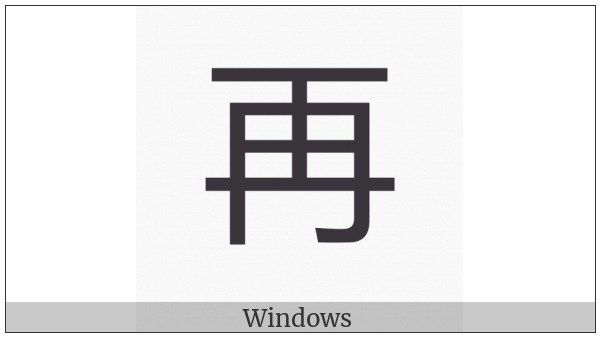 Cjk Compatibility Ideograph-2F815 on various operating systems