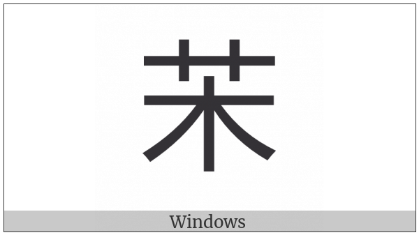 Cjk Compatibility Ideograph-2F8De on various operating systems