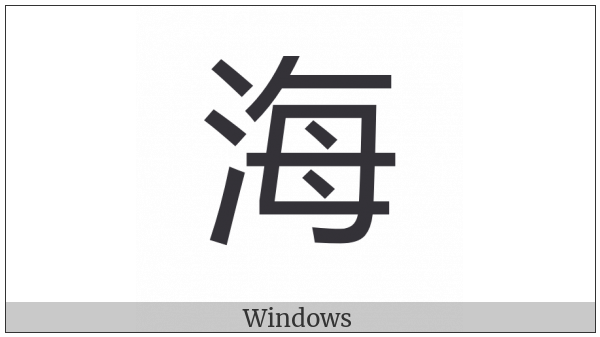 Cjk Compatibility Ideograph-2F901 on various operating systems