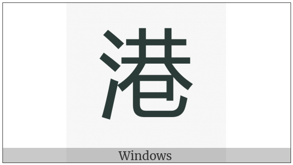 Cjk Compatibility Ideograph-2F908 on various operating systems