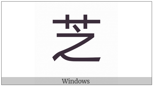 Cjk Compatibility Ideograph-2F991 on various operating systems