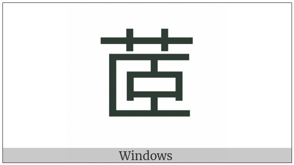 Cjk Compatibility Ideograph-2F999 on various operating systems