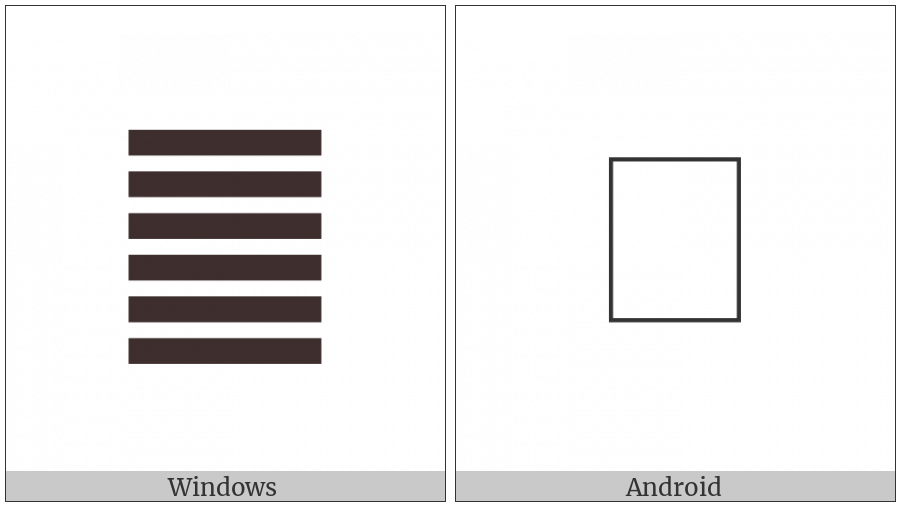 Hexagram For The Creative Heaven on various operating systems