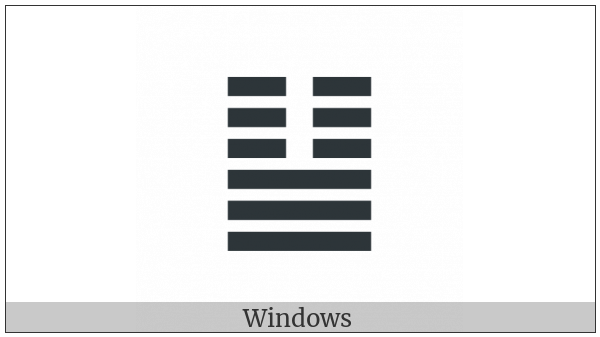 Hexagram For Peace on various operating systems