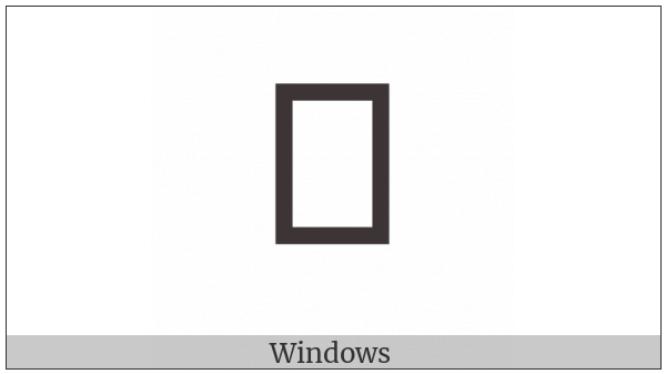 Devanagari Letter Ssa on various operating systems