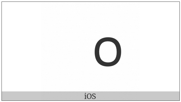 Bengali Digit Zero on various operating systems