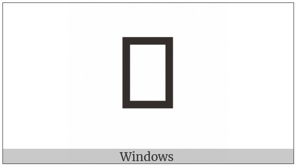 Gurmukhi Vowel Sign Ai on various operating systems