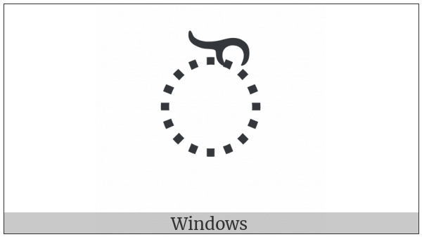 Gurmukhi Vowel Sign Au on various operating systems