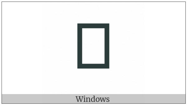 Gujarati Letter Ddha on various operating systems