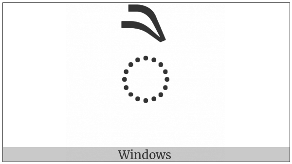 Gujarati Vowel Sign Ai on various operating systems