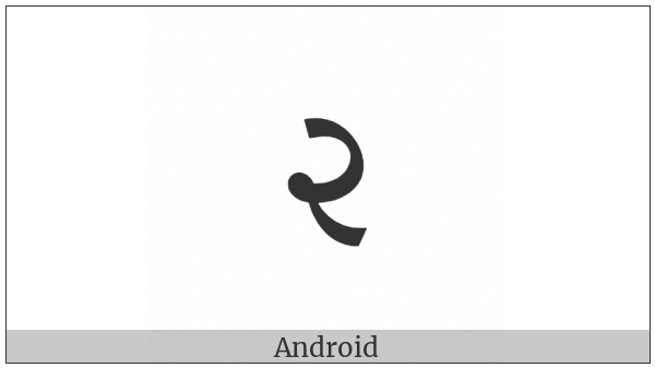 Gujarati Digit Two on various operating systems
