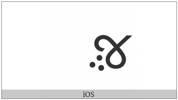 Gujarati Letter Zha on various operating systems