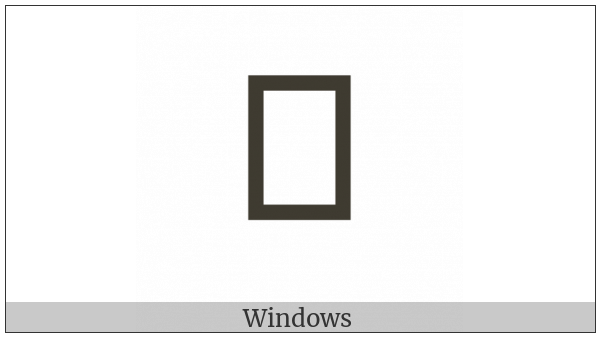 Oriya Sign Visarga on various operating systems
