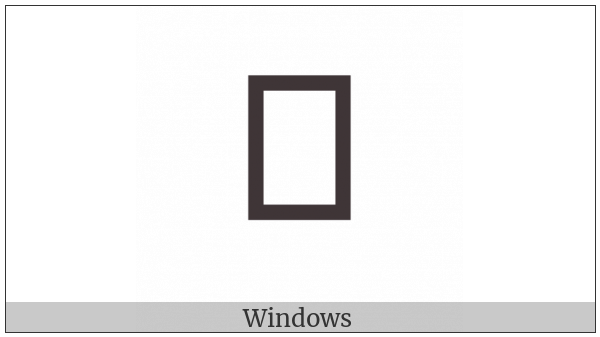 Oriya Letter Kha on various operating systems