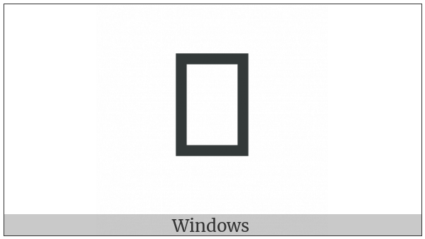 Oriya Letter Jha on various operating systems