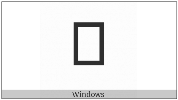Oriya Letter Ra on various operating systems